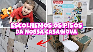 ESCOLHEMOS OS PISOS PARA A NOSSA CASA NOVA 🙏🏻🙌🏻