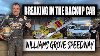 Back In Central PA! Racing The Backup Car At The Grove - Dirt Track Sprint Car Racing