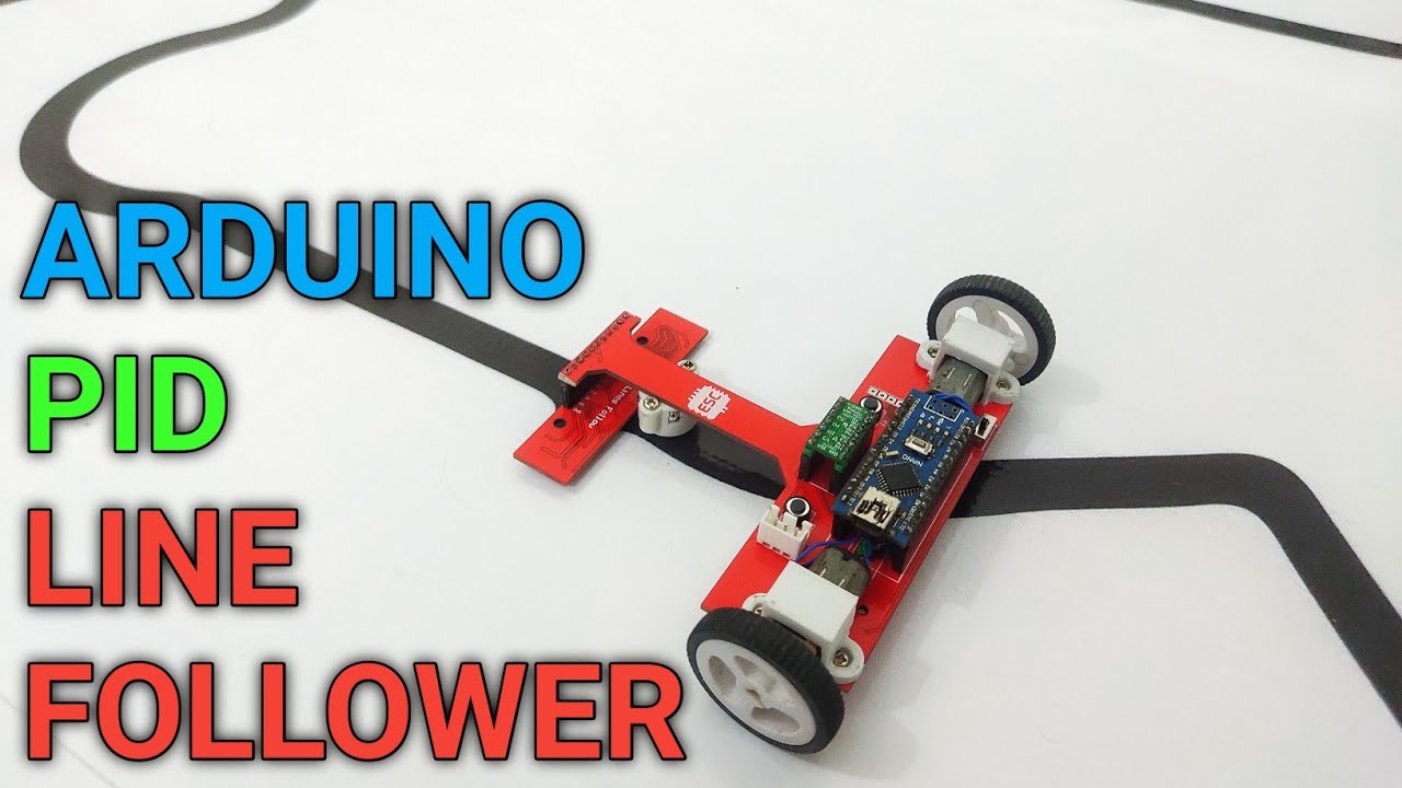 How To Make PID Line Follower Robot Using Arduino - YouTube