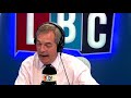 Nigel Farage Demands “Bias” John Bercow Is Given The Boot - LBC