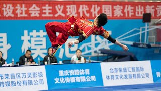 男子地躺拳  第2名 上海基地 王胜荣 8.823分 2023年全国武术套路冠军赛 National Wushu Routine Championship Traditional Routine