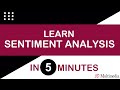 Swift Sentiment Analysis: NLP Made Easy with Python & NLTK in 5 Minutes | NLP | Tutorial 11