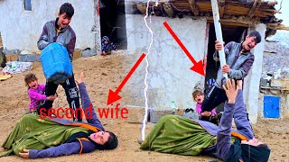 The evil plan of the second woman is to throw Sajjad and his sisters out of the house