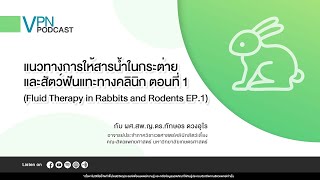 VPN Podcast EP.63 - แนวทางการให้สารน้ำในกระต่าย และสัตว์ฟันแทะทางคลินิก ตอนที่ 1