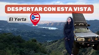 Camping con cascada y vista épica en Villalba, PR | No me lo esperaba |