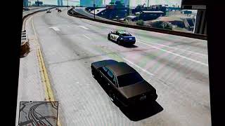 [GTA5]911に通報して駆け付けた後の警察の後を追ってみたら色々とカオス過ぎたw