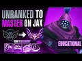 Educational UNRANKED to MASTERS Guide with Jax | How to SOLO CARRY!