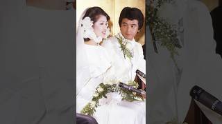 1980年山口百惠的結婚典禮現場，金童玉女的結合 #歷史 #老照片