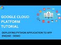 Deploying Python application to App engine in GCP | Google Cloud Platform - Demo
