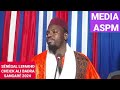 Au Sénégal région Kedougou Lefakho 16 08 2024 Cheick Ali Badra Sangaré grand prêcheur Ançar dîne