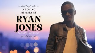In loving memory of Ryan Cecil Jones
