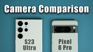 Samsung Galaxy S23 Ultra vs Google Pixel 8 Pro - Camera Test Comparison for Video