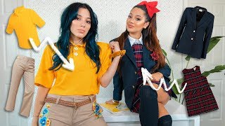 School Uniform Makeover Challenge ~transforming 4 Types Of Uniforms~