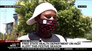 COVID-19 Pandemic | Free State health department on high alert this festive season