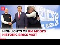 'Historic Handshake’, Modi-Al Nahyan Bonhomie and more! Highlights of PM Modi’s historic BRICS visit