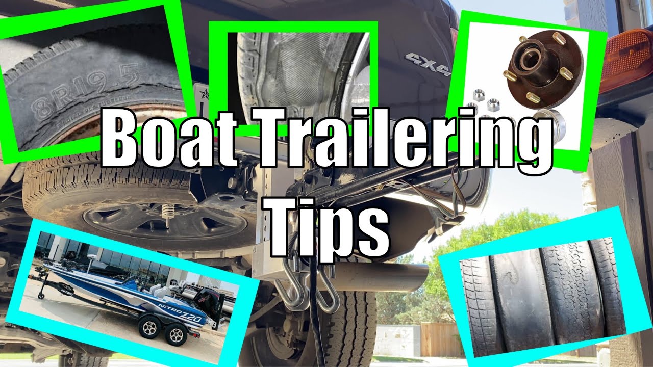 Boat Trailering Tips Youtube