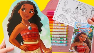 Sniffycat Coloring MOANA 2 Activities | Fun Videos for Kids