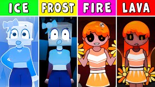 Incredibox: ICE vs FROST vs FIRE vs LAVA - But With Animation (New Mod)