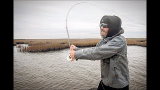 CASTING IN THE WIND - FLY FISHING