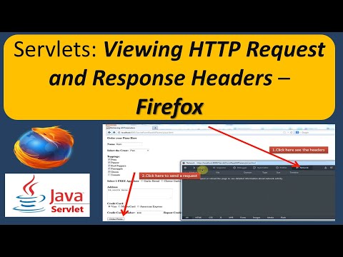 Servlets : View HTTP Request and Response Header - Firefox Servlets : View HTTP Request and Response Header - Firefox