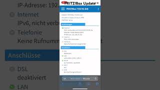 AVM FRITZ!Box Update