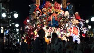 【八戸三社大祭】中日 2011（山車の夜間合同運行）その２