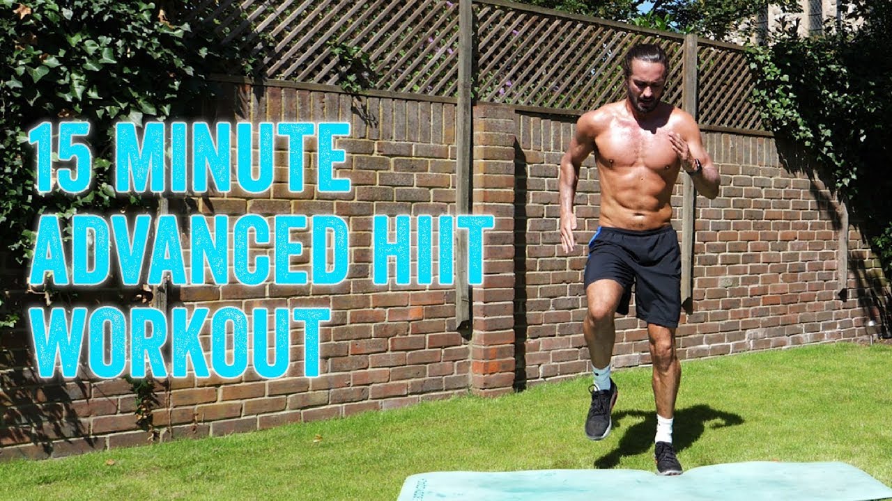 15 MINUTE ADVANCED HIIT WORKOUT | The Body Coach - YouTube