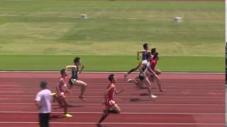 2016 7 31亀岡選手権100ｍ予選6組