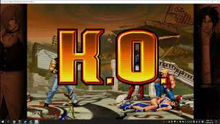 (kof98um.kof02um/steam/online) 킹오브98UM 시청자와 한판하고, 킹오브02UM 중국 초고수유저와 빡겜(컴패드)