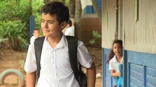 Carlitos, el niño protector del medio ambiente en Nicaragua