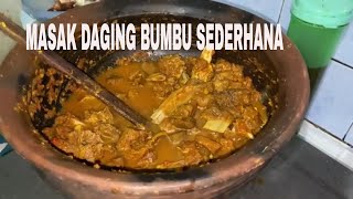 Masak daging sapi simple || Tradisional Banget !!!