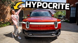 I hate myself for loving this electric vehicle | RIVIAN R1T Walkaround