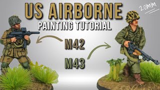 How to Paint 1/72 US Airborne Tutorial | Band of Brothers | Full Guide