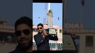 Haris Rauf Brings PSL-8 Trophy 🏆 To Wagha Border #lahoreqalandars #cricket #viral #shorts #harisrauf