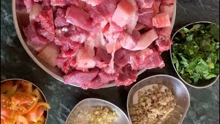 Bloody pork meat recipe🥵रक्तीसंग सुगुरको मासु पकाउने तरिका !! नेपाली स्वादमा ❤️❤️🙏 #tasty #eastern