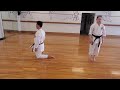 standing up kneeling ceremony washington shotokan association