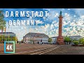 Darmstadt Germany 🇩🇪 | in June 2023 | central station to City Centre | Sommer in Europa | 4K 60fps