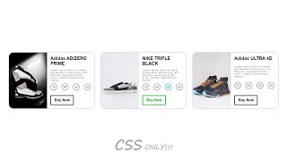 Responsive Horizontal Product Card HTML CSS
