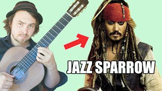 when a jazz guitarist plays 'Pirates of the Caribbean' theme