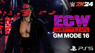 Sting VS Shawn Michaels - 다시 돌아온 ECW! GM Mode 16 WWE 2K24 PS5 Gameplay