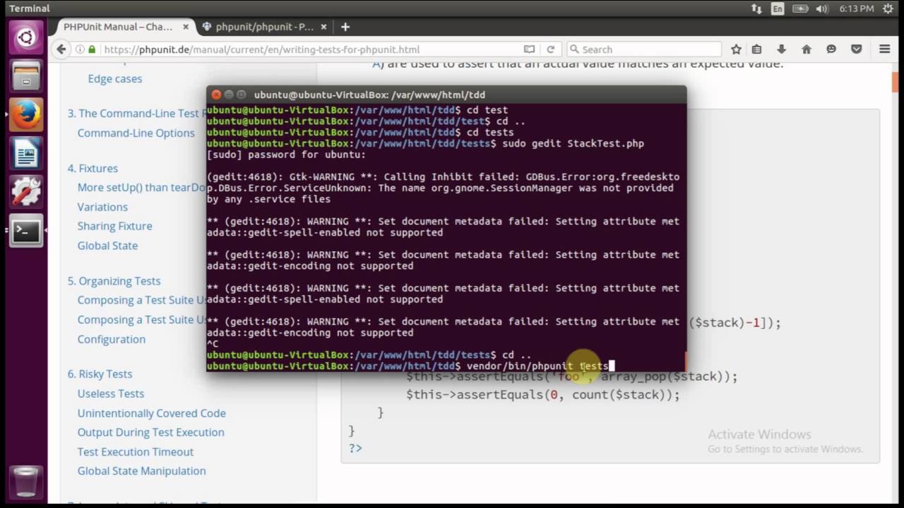 Install Phpunit Youtube Install Phpunit Youtube