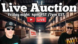 🔴LIVE AUCTION & BUY IT NOWS! 📦FREE SHIPPING 💥Free Giveaways!