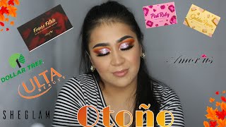 Maquillaje Otoño Con Paleta Femme Fatale Amor Us | Probando Nuevos Productos Golden Fever Pink Ruby