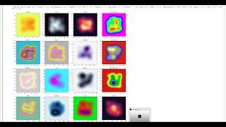 Kernel Density Estimation Art Generator, Python, Seaborn