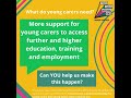 YCNV 7 Asks - what do young carers need?