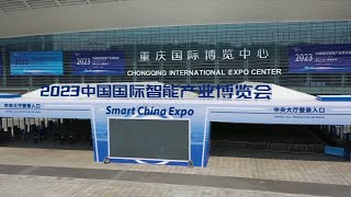 GLOBALink | Overseas exhibitors seek cooperation with China at Smart China Expo 2023