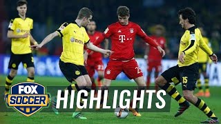 Borussia Dortmund vs. Bayern Munich | 2015–16 Bundesliga Highlights