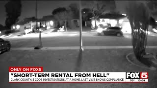 "Short-term rental from hell" in Las Vegas
