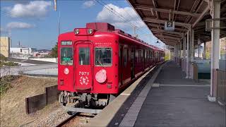 南海和歌山港線　めでたい電車　車内と車窓風景　Nankai Wakayamako Line, \