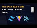 How to Install Tailwind CSS v4.1 in Vite React JS (2025)